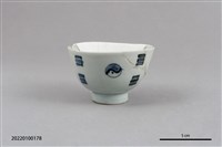 藏品(青花太極八卦紋杯)的圖片